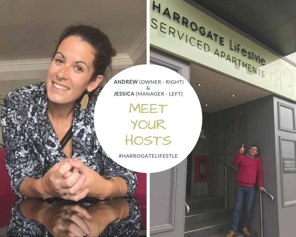 Meet your hosts at Harrogate Lifestyle Apartments - Jessica and Andrew 